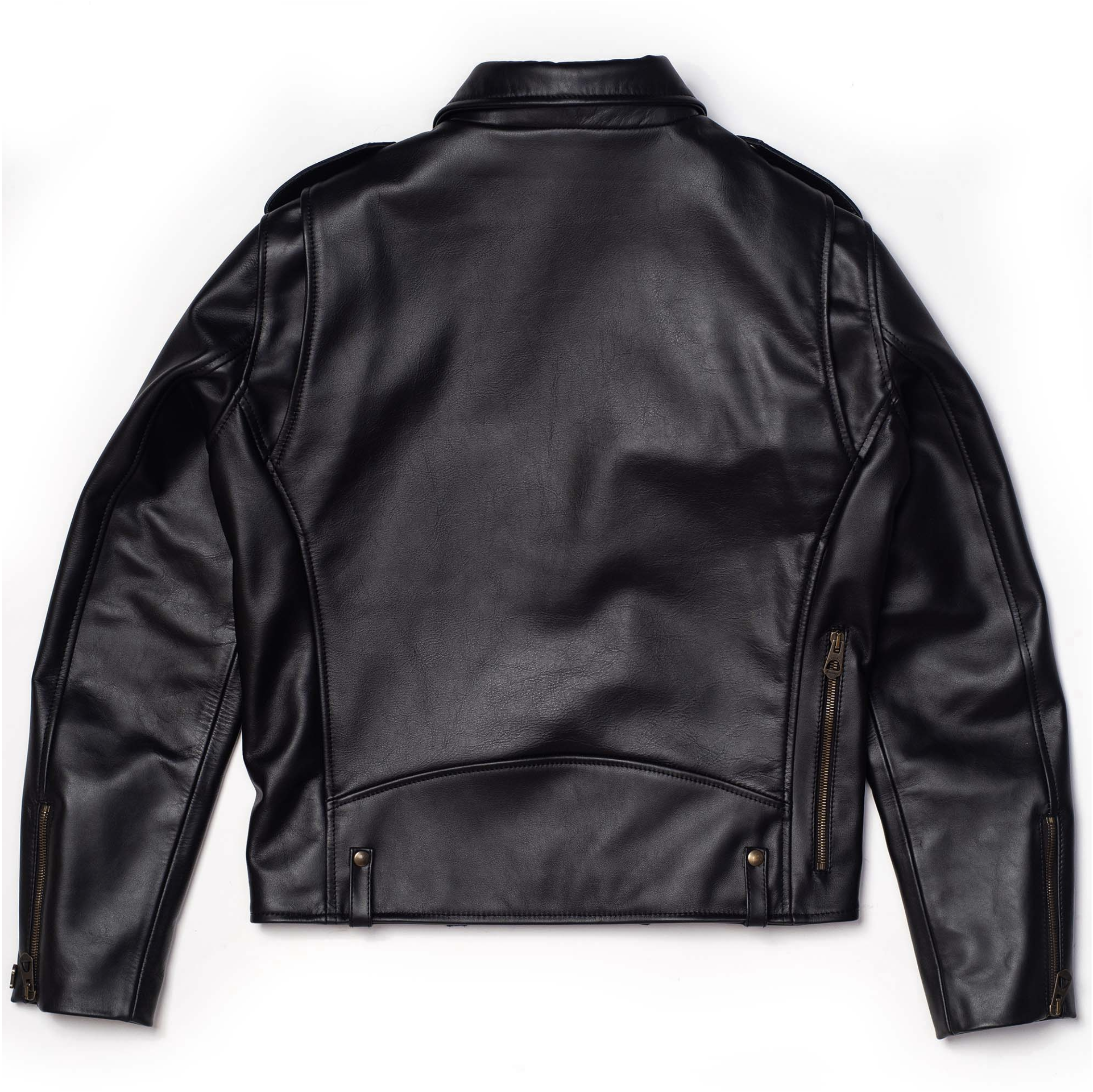 The “Chiodo” (Kee-yo-doh) Black Steerhide Leather Jacket